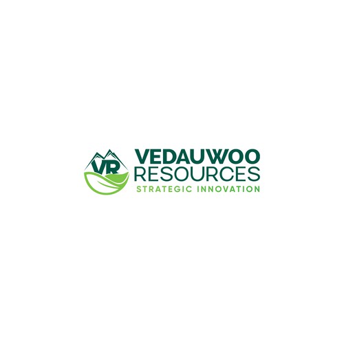 Management brand with the title 'Vedauwoo Resources logo'