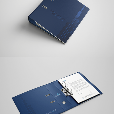 Elegant Binder Folder Design