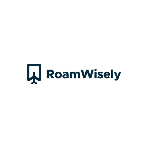Marketplace logo with the title 'RoamWisely logo'