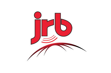 Radio station logo with the title 'JRB needs a new logo'