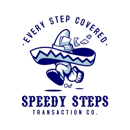 Mexican logo with the title 'Design For Speedt Steps'