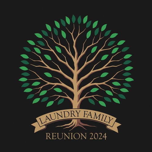 Green t-shirt with the title 'Texas Family Reunion'