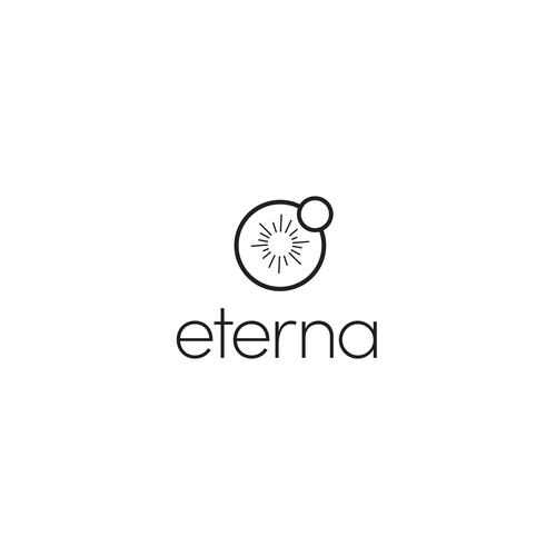 Iris design with the title 'Eterna'