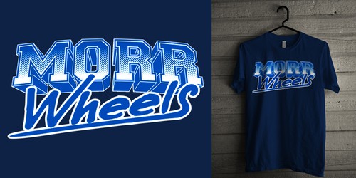 Bold t-shirt with the title 'MORR Wheels needs a flagship T-shirt design for 2015!'