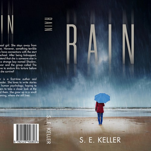 Roman design with the title 'Rain'