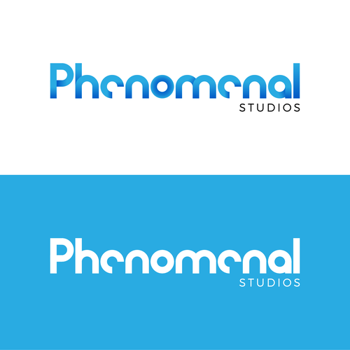 CD design with the title 'Phenomenal Studio Logo'