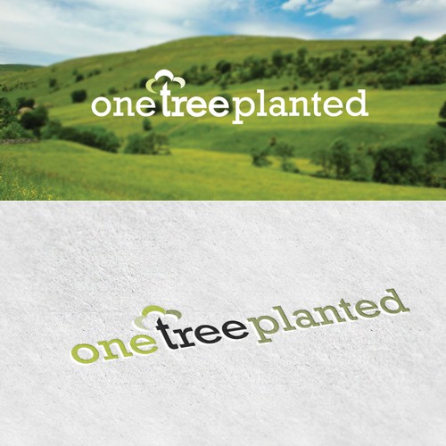 NGO logo with the title 'New logo wanted for One Tree Planted'