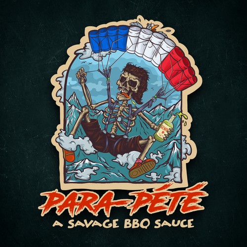 Sauce design with the title '"Para-pété"'