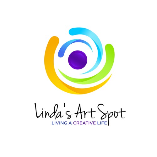 Craft logo with the title 'New fun, colorful creative logo for online art supply store'