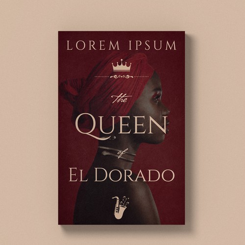 Music book cover with the title 'Book cover design'