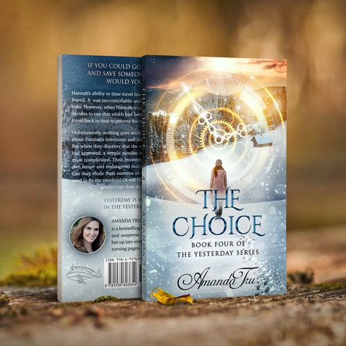 Time travel book cover with the title 'The Choice'