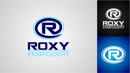 Embroidery design with the title 'ROXY Embroidery'