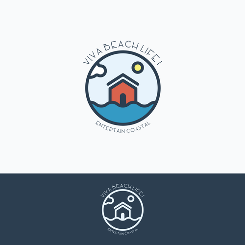 Pictogram design with the title 'Simple logo design'