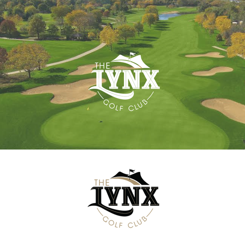 Good logo with the title 'Lynx Public Golf Course'