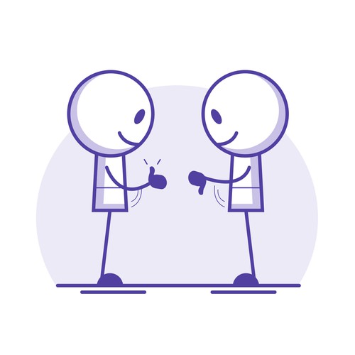 Book artwork with the title 'Illustrations for a book of classroom games'