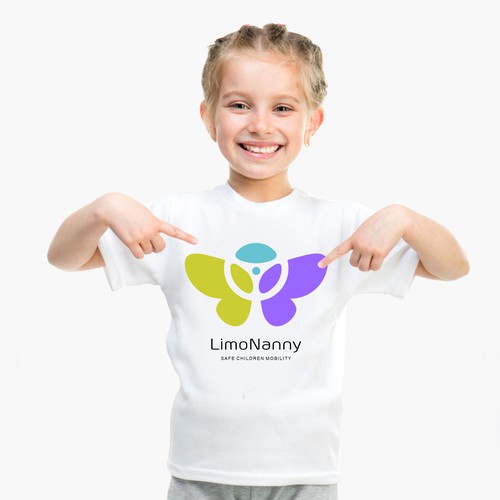 Joyful design with the title 'LimoNanny'