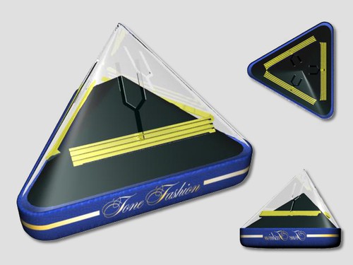Fashion packaging with the title 'A Tie Clip Packaging'