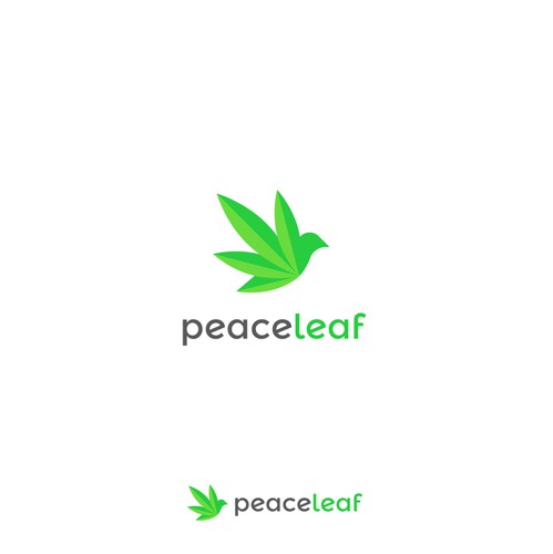 Flying bird logo with the title 'Dove Bird Logo for new Statup Company'