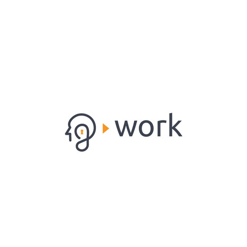 Work logo with the title 'Logo for G work'