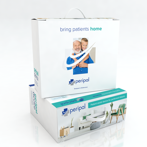 Electronic packaging with the title 'Medical box device'