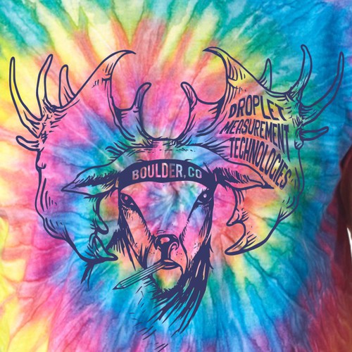 Art t-shirt with the title 'moose '