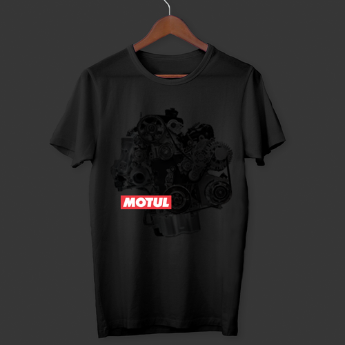 Motor t-shirt with the title 'Motul T-shirts'