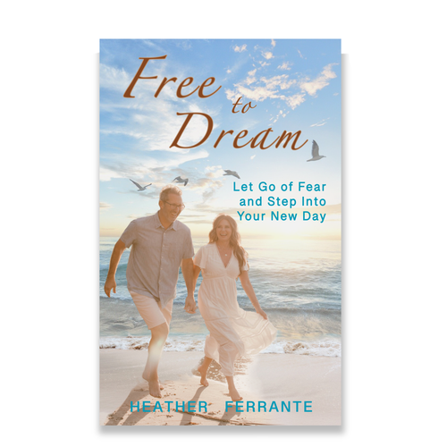 Beach book cover with the title 'Free to dream'