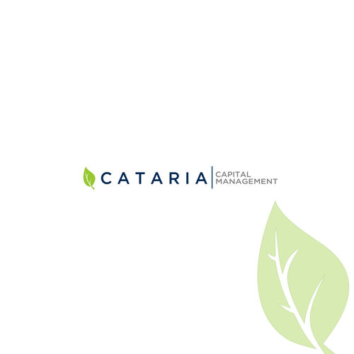 Blue and green logo with the title 'Cataria'