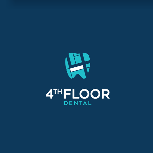 Dental design with the title 'dental logo'