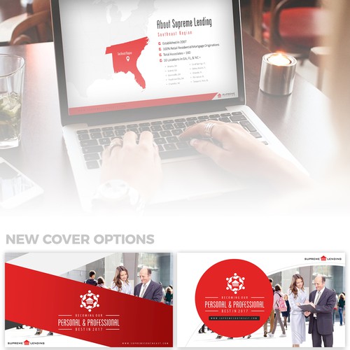 Slide design with the title 'My company's powerpoint templates SUCK! Help be me a hero!'