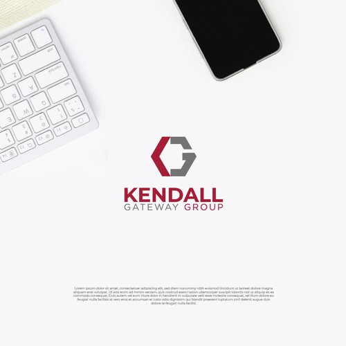Bank logo with the title 'Kendall Gateway Group'