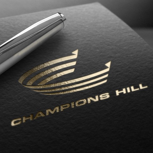 Dynamic design with the title 'Champions Hill'
