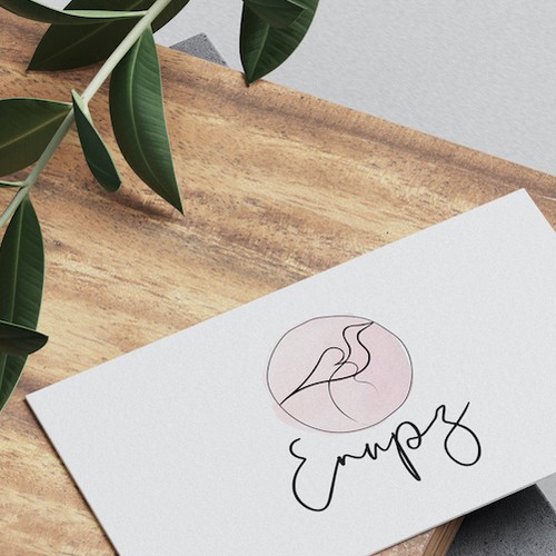 Wedding planner logo with the title 'Wedding company logo'