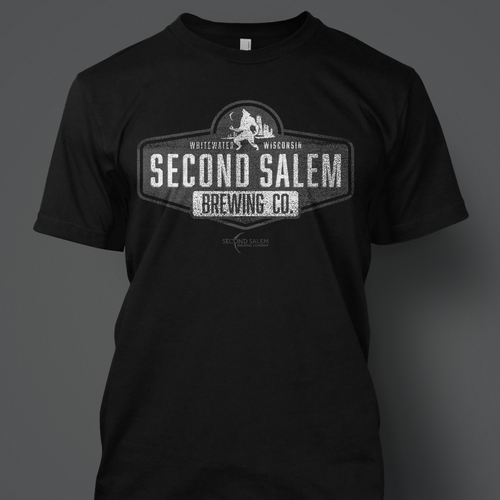 Screen print design with the title 'T-Shirt Design for a upstart Brewery in Wisconsin.'