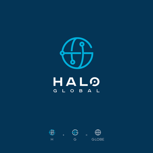 Global logo with the title 'Halo Global'