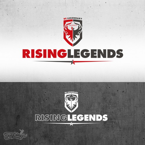 Phoenix logo with the title 'Rising Legends'