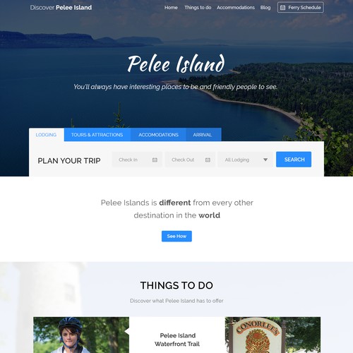 Responsive design with the title 'Clean and Minimal Design'