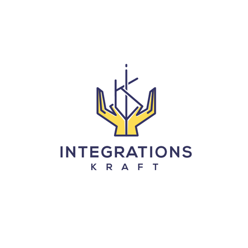 Creative brand with the title 'Integrations Kraft logo'