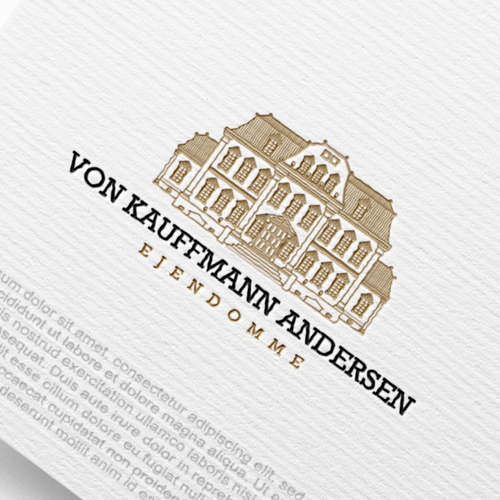 Palace logo with the title 'logo for property company'