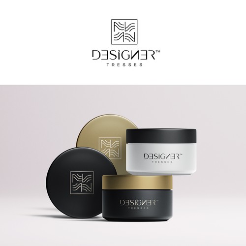 Cosmetics brand with the title 'Winning design for awesom hair care brand'