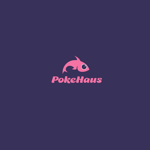 Sushi logo with the title 'Poke Haus - sushi & açai'