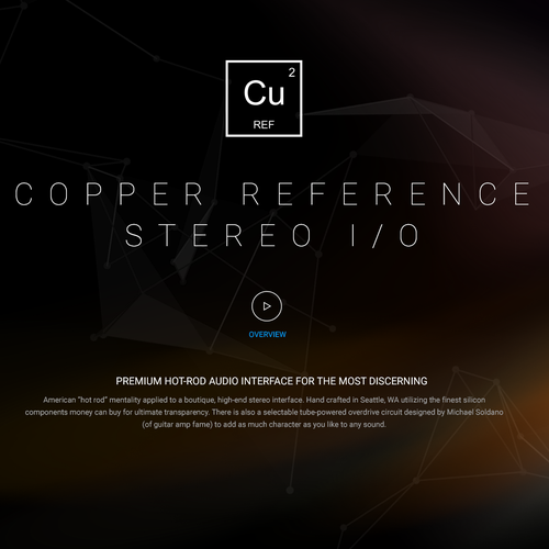 Product page design with the title 'Dark Style Landing Page '