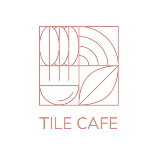 Relaxation logo with the title 'Logo for Tile Cafe'