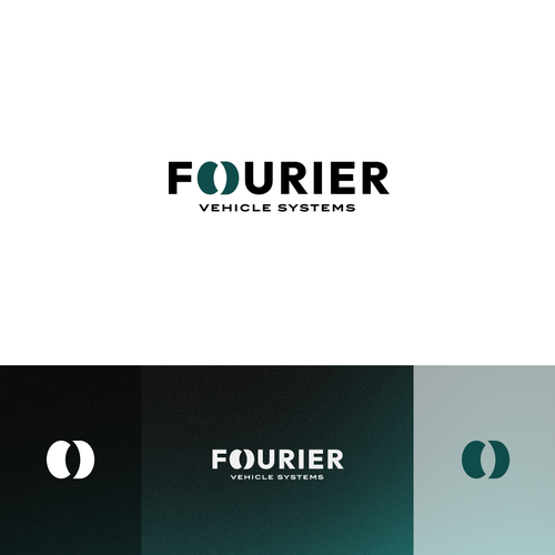 Car logo with the title 'Logo Design - FOURIER'