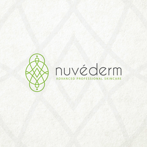 Dermatology logo with the title 'nuvederm logo'