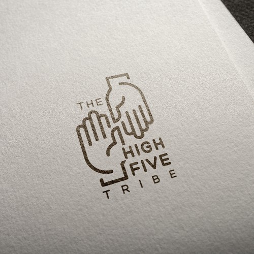 Expedition logo with the title 'Backpacking Trip Logo'