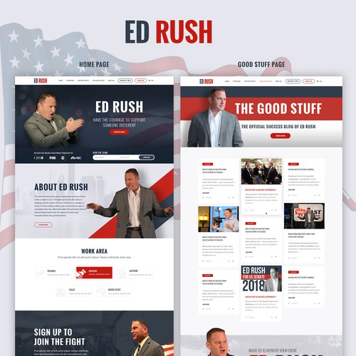 Personal website with the title 'Personal website designs '