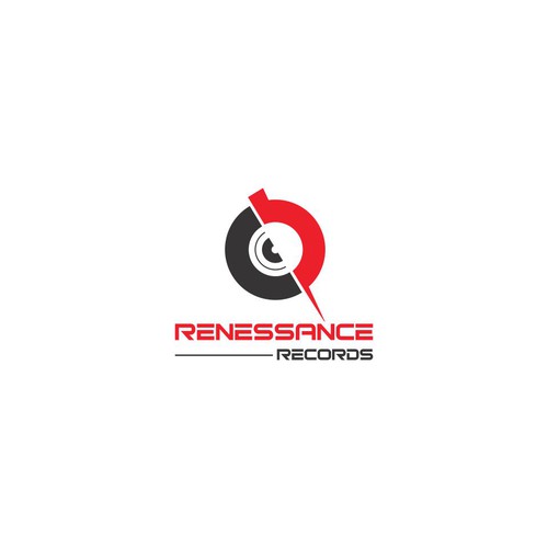 Recording studio logo with the title 'Renessance Records'