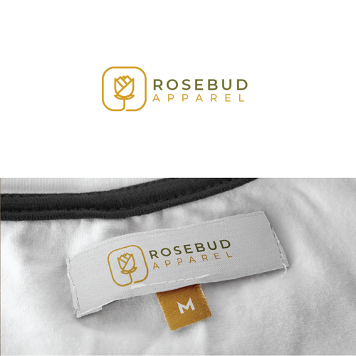 Rose logo with the title 'Rosebud Designs'
