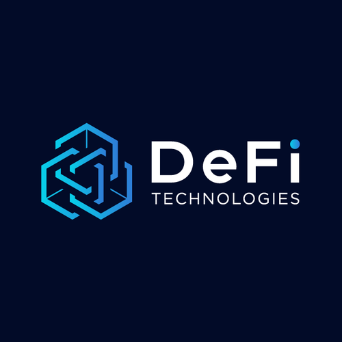 Gradient design with the title 'DeFi technologies'